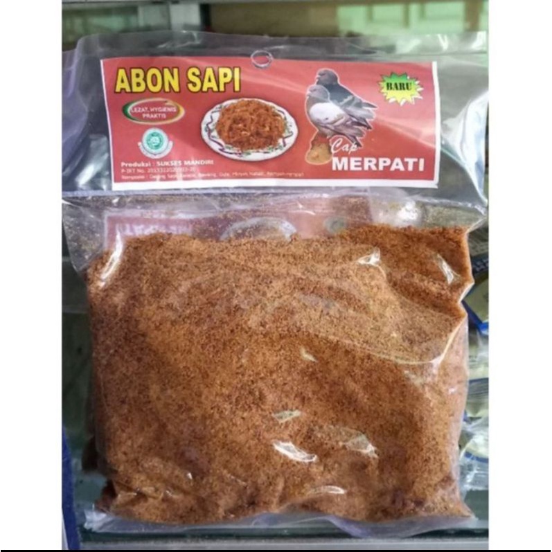 Abon Sapi Merpati 250gr - Merpati Sapi Abon 250 gr