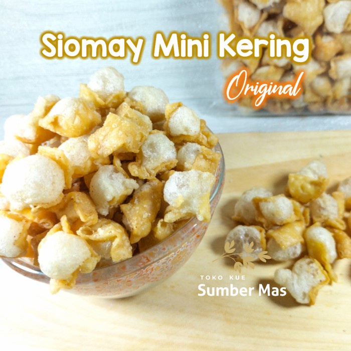 SIOMAY KERING/ SIOMAY MINI/BATAGOR MINI - ORIGINAL 150GR