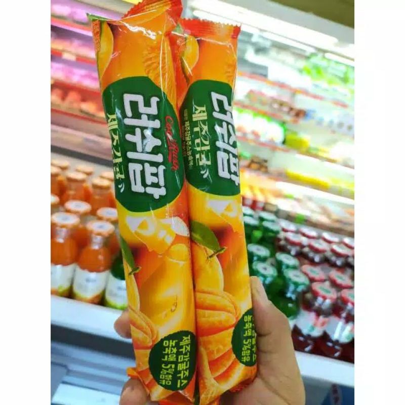 

Coolrush Es Rasa Jeruk Keprok - Rushpop Jeju Tangerin - Made in Korea