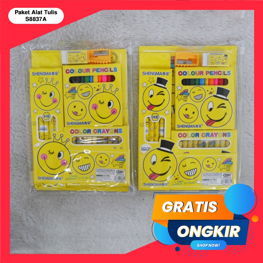 365 STATIONERY SET #40971 Buku &amp; Alat Tulis Anak / Karakter Fancy Gambar Lucu