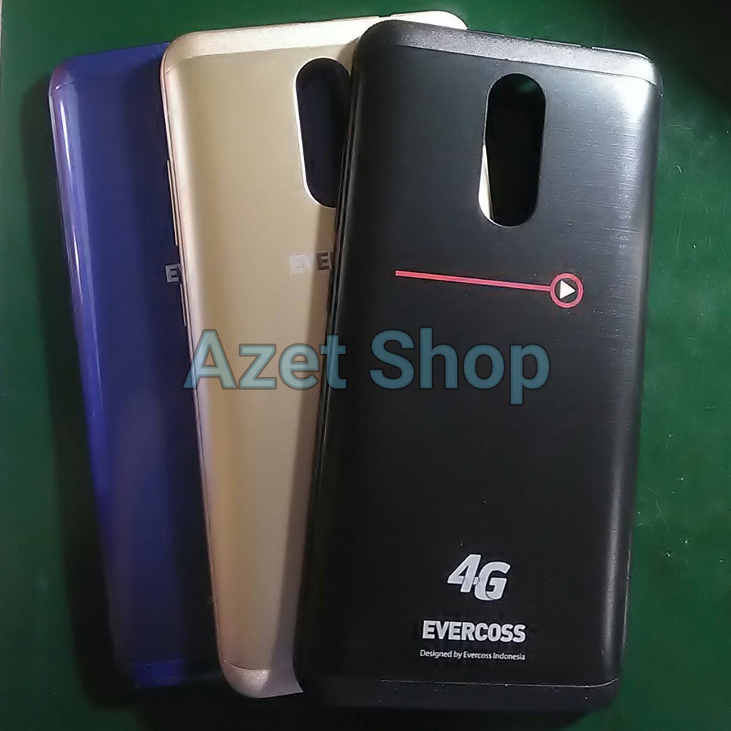 Evercoss M50 Star Tutup Batre Xtream 1 Pro Backdoor Baterai Casing Belakang Original Baru