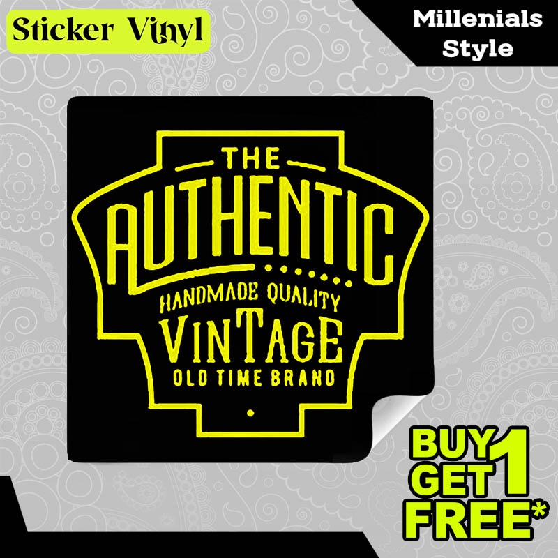 

Stiker Sticker Authentic Vintage Gambar Unik Desain Keren dan Kekinian Aesthetic Bahan Vinyl Satuan Anti Air