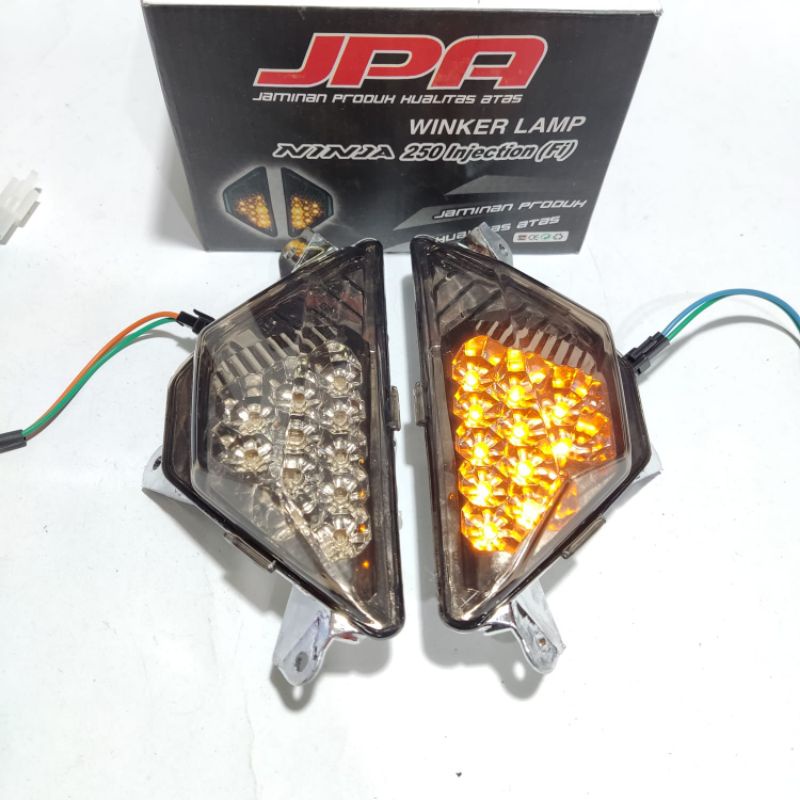 Lampu sein sen reting LED ninja 250 fi JPA