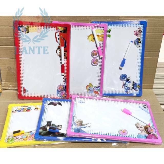 Papan Tulis Fancy - Whiteboard Fancy Kecil 30 x 20