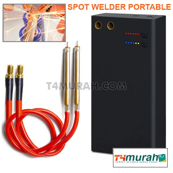 Spot Welder Portable Welding Solder Las Titik Baterai 650A Rechangable Battery