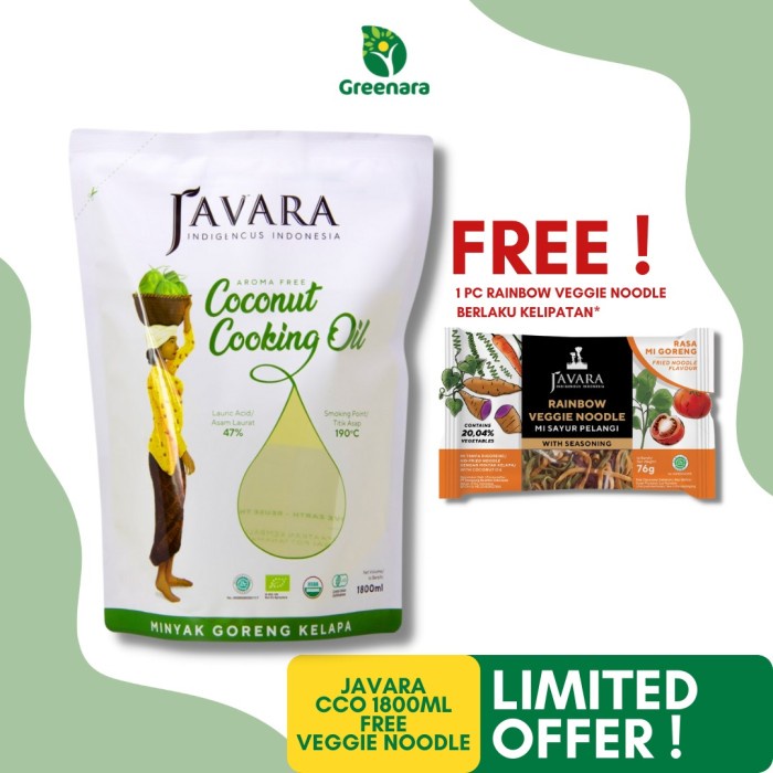 

Fe08774g Javara Coconut Cooking Oil Non Aroma 1800Ml / Minyak Kelapa F3E1F111