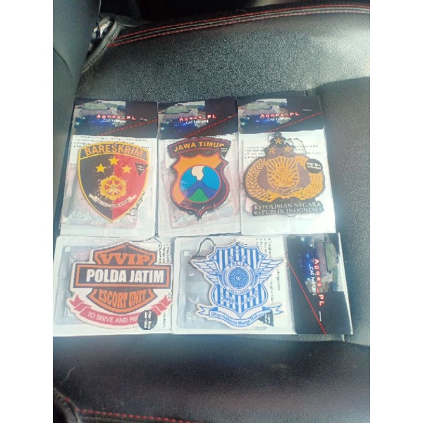 Parfum Mobil Gantung Logo Polri