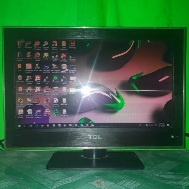 LED TV Monitor Komputer TCL 17inch wide L17D20B