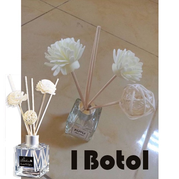 MPRO Reed Diffuser Device Pengharum Ruangan Parfum Essential oil Stick 50ml Parfum Kamar Aromatherapy Rattan-Jasmine
