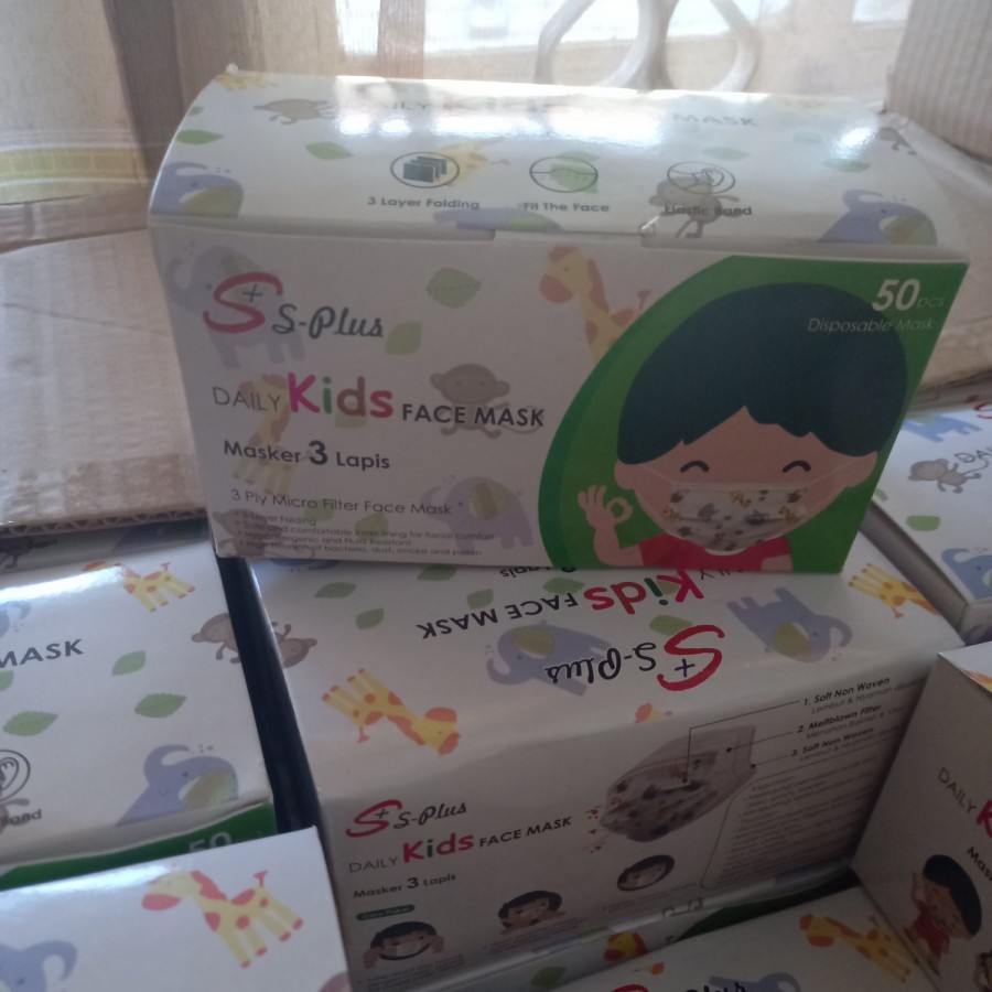 masker anak s plus 3 ply