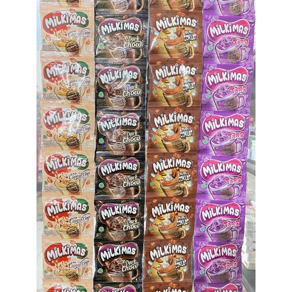 

Milkimas renceng minuman serbuk instan/ 1 renceng gratis 2/ isi 12 sachet