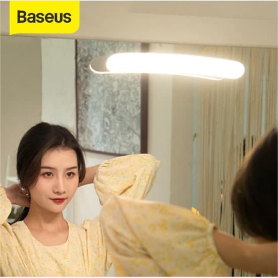 BASEUS STEPLESS DIMMER MAKEUP MIRROR NIGHT LIGHT LAMPU CERMIN MALAM