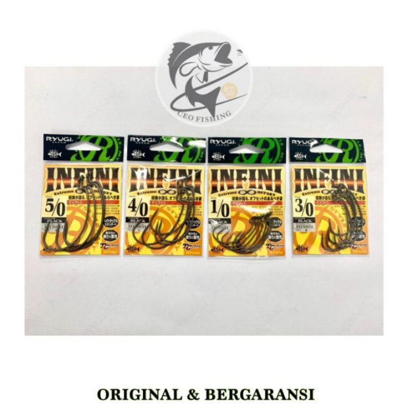 Mata Kail Decoy Sasame Ryugi Infinite 1/0 s/d 5/0