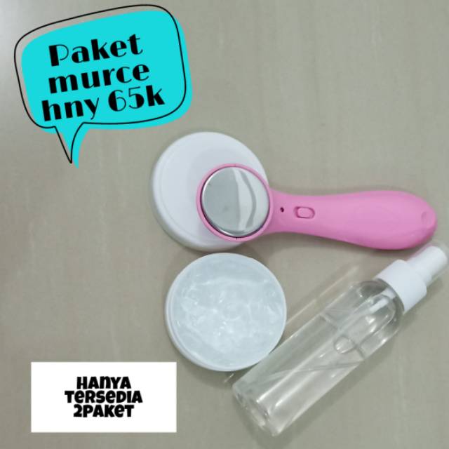 Paket Ekonomis Gel+Setrika wajah