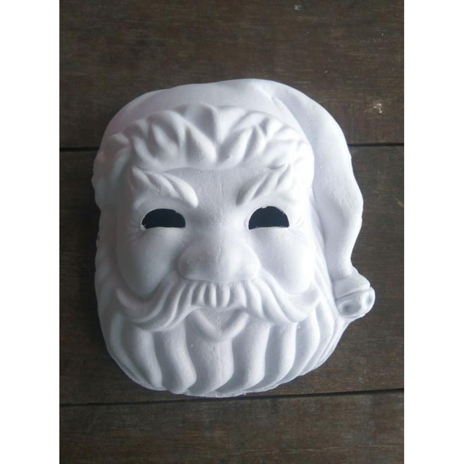 

Silahkan Order] Topeng Lukis Polos Natal Santa Claus Art Craft Pulp