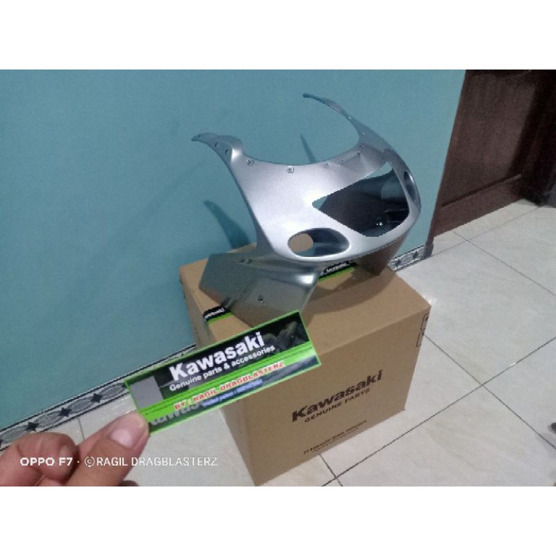 fairing atas ninja rr old zx silver original Kawasaki