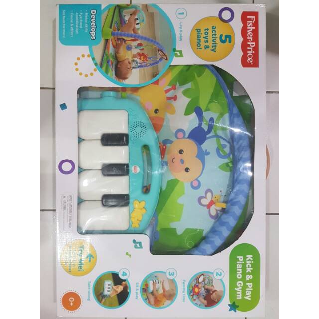 FISHER PRICE Kick and Play Piano Gym / baby gym / playmat bayi preloved