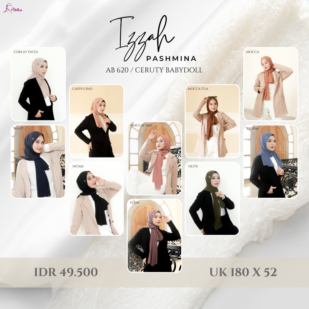 Pasmina Oval IZZAH by Abika