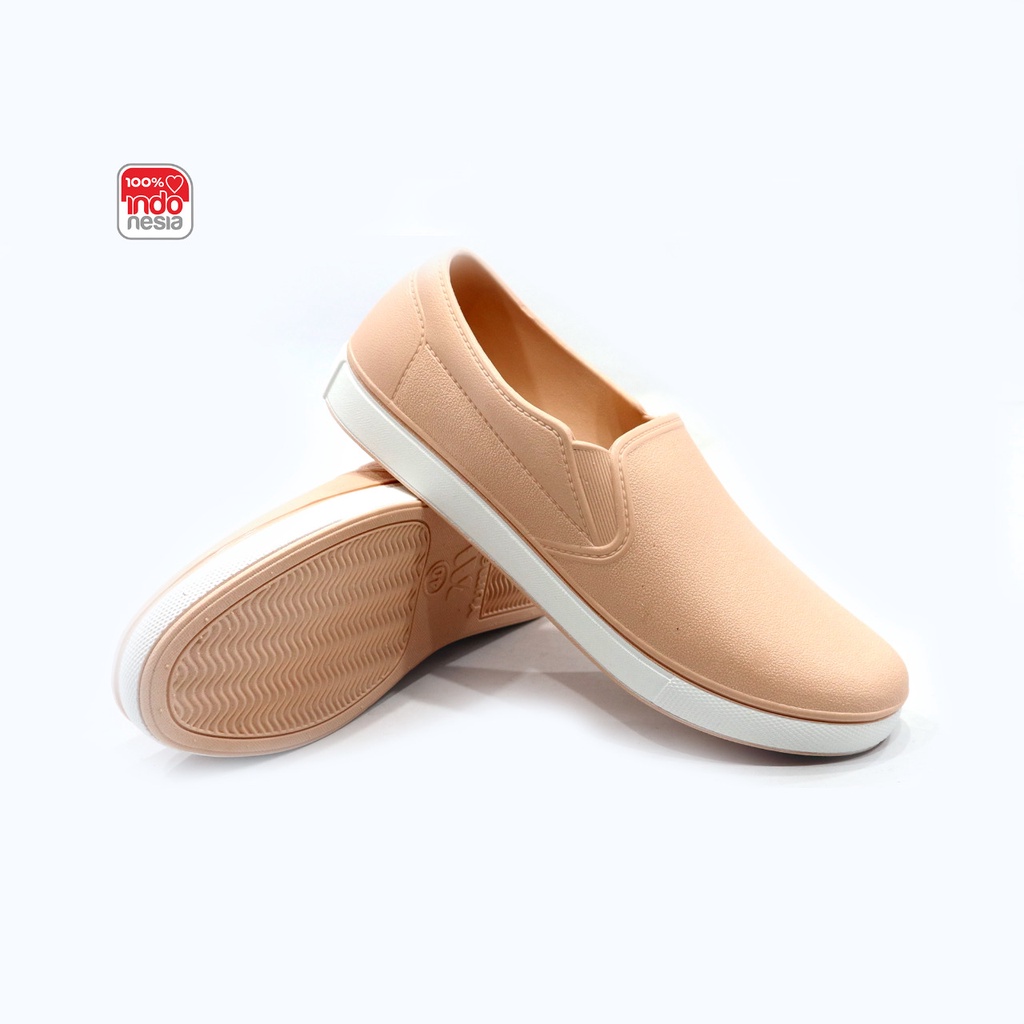 SEPATU SLIP ON WANITA 36-41 WARNA RANDOM - SANDAL CEWEK