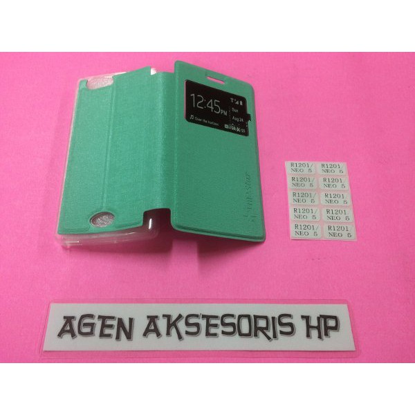 Flipcover Oppo Neo 5 A31 A31T A31W R1201 Sarung Buku HP Flip Case NP     aah