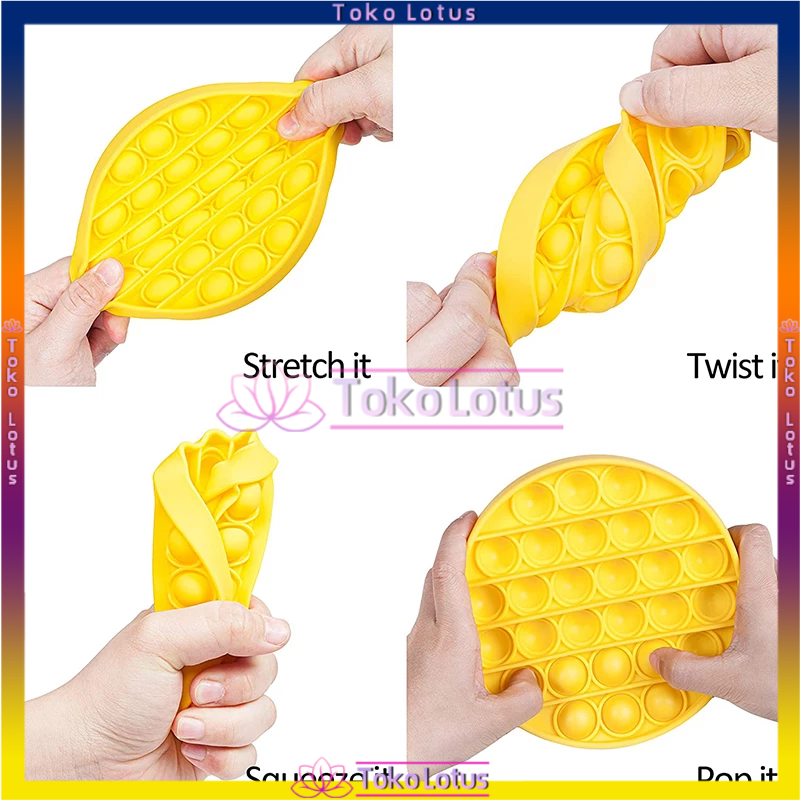 NEW POP IT MAINAN ANAK FIDGET KIDS TOY PUSH BUBBLE PENGHILANG STRESS [BISA BAYAR COD]-6