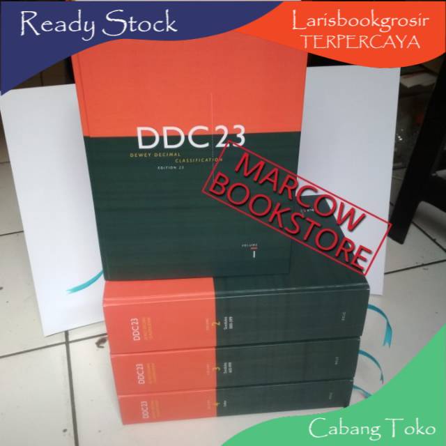 PROMO Buku DEWEY DECIMAL CLASSIFICATION VOL 1234 DDC 23