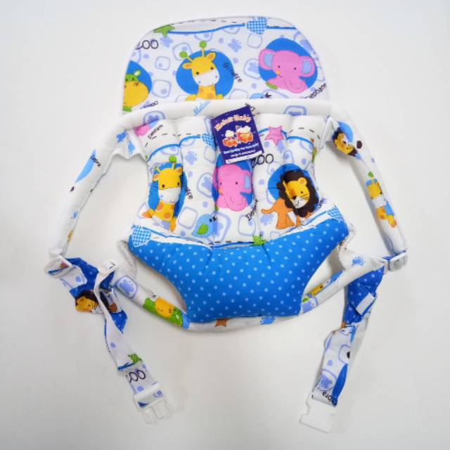 Gendongan Ransel Bayi Melaty Bbay Corak Muda/ Gendongan Depan Murah Meriah
