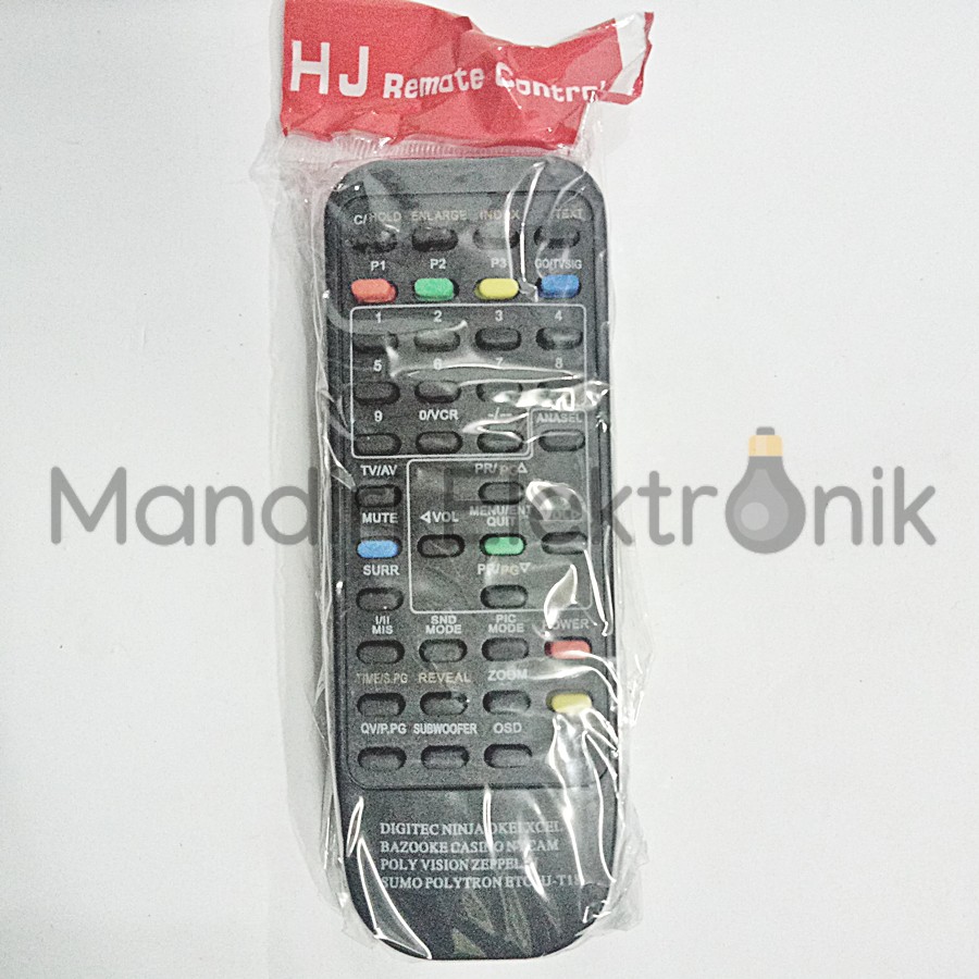 Remot TV Tabung Polytron Minimax - Digitec