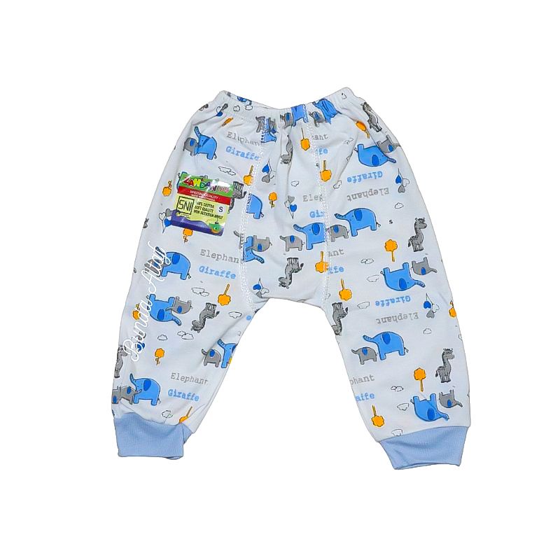 Celana Bayi Pampers 6 Pcs / Celana Panjang Bayi Motif Zahdan SNI 0 - 3 bulan [ Bunda Altaf ]