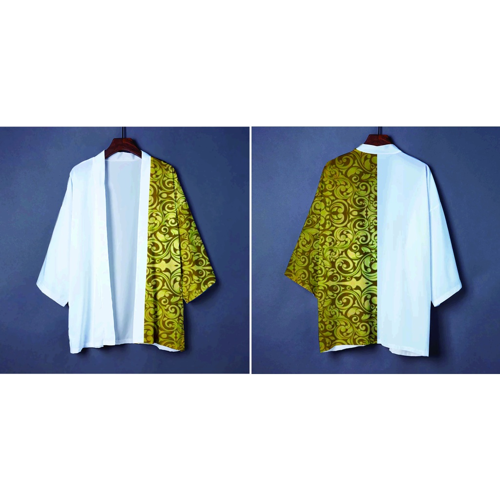 kimono batiik KIMONO PRIA OUTER UNISEX // OUTWEAR MAN KIMONO//KIMONO SONGKET || KIMONO JAPAN TRADITI