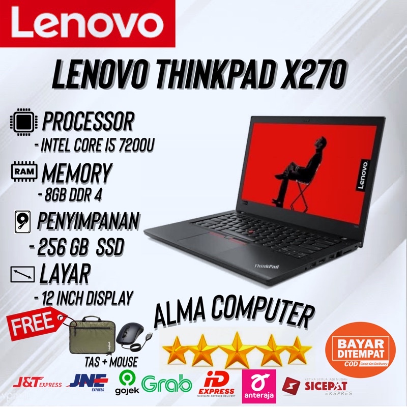 LENOVO THINKPAD T460S CORE I7 100% ORIGINAL MULUS-x270