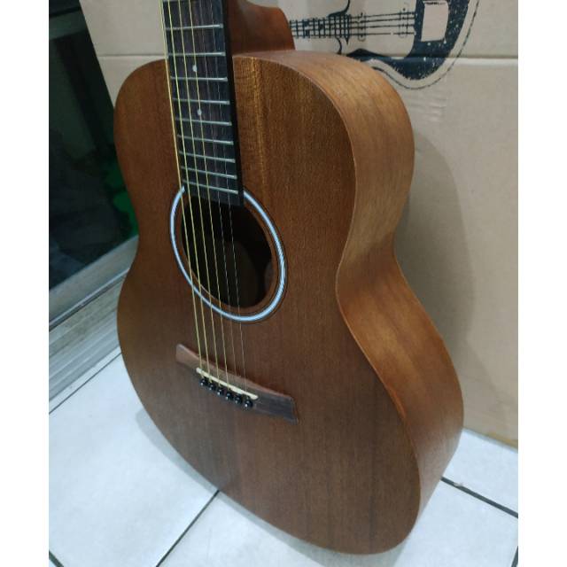 Gitar Akustik Elektrik Cowboy Original Tipe GW-2 NS Brown EQ TUNER Cowboy Murah Jakarta