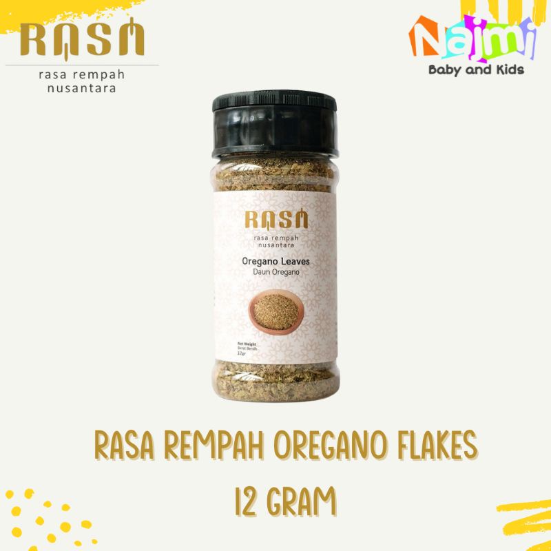 Rasa Rempah Nusantara Oregano Flakes 12gr Daun Oregano Kering 12 gr