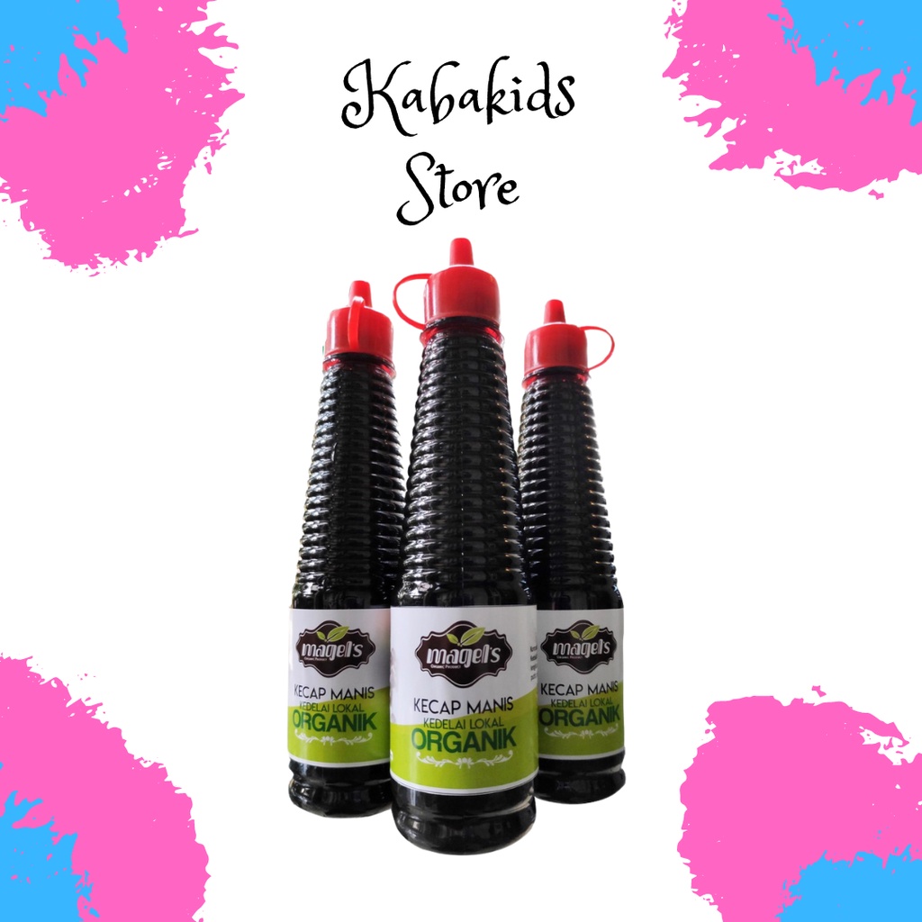 Magels Kecap Kedelai Organik Mpasi 150gr Kecap Organik Mpasi-Kabakids store