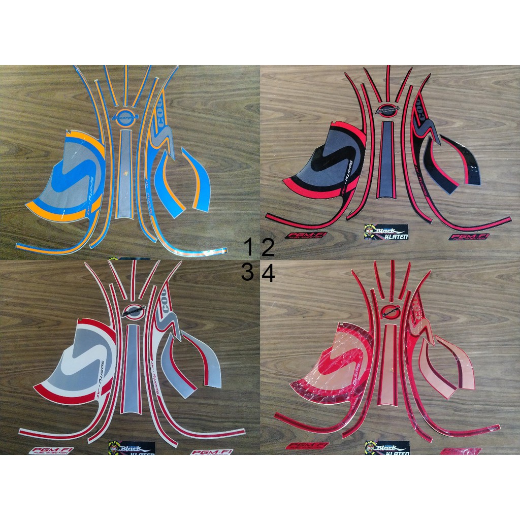 STRIPING SCOOPY SPORTY 2013