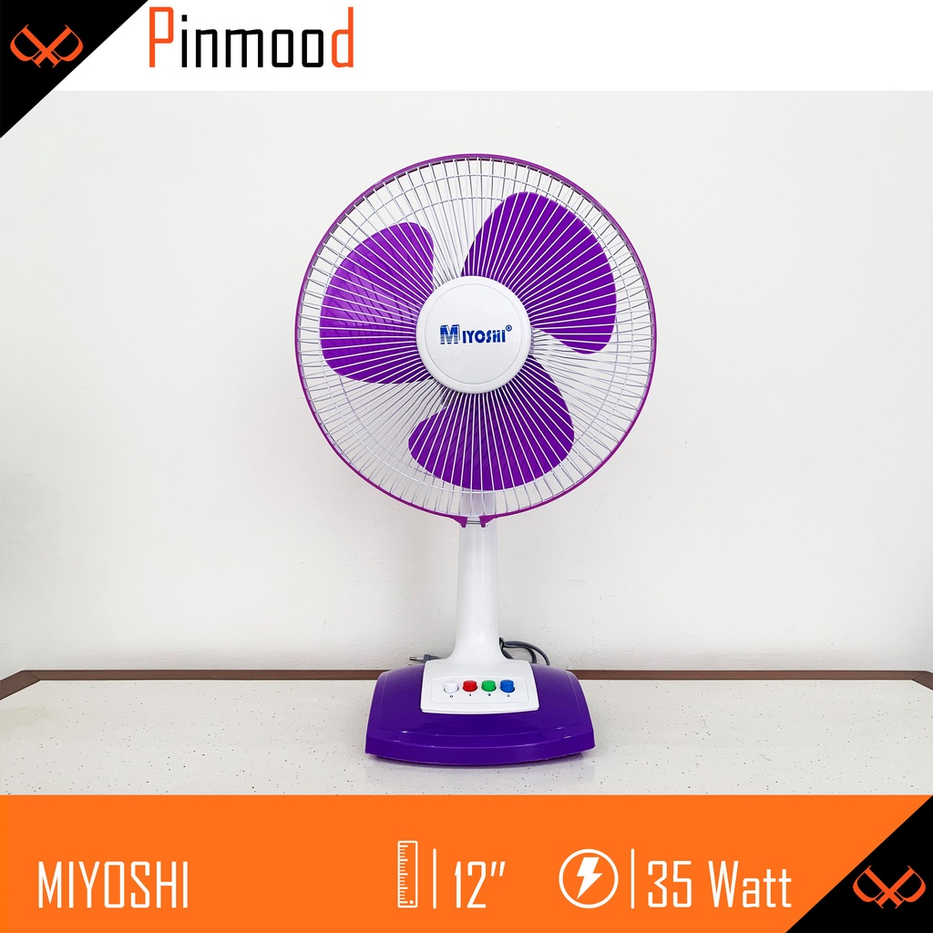 KIPAS ANGIN MEJA DAN DINDING / DUDUK WALL DESK FAN MIYOSHI MY-117 [ 12&quot;]  MURAH