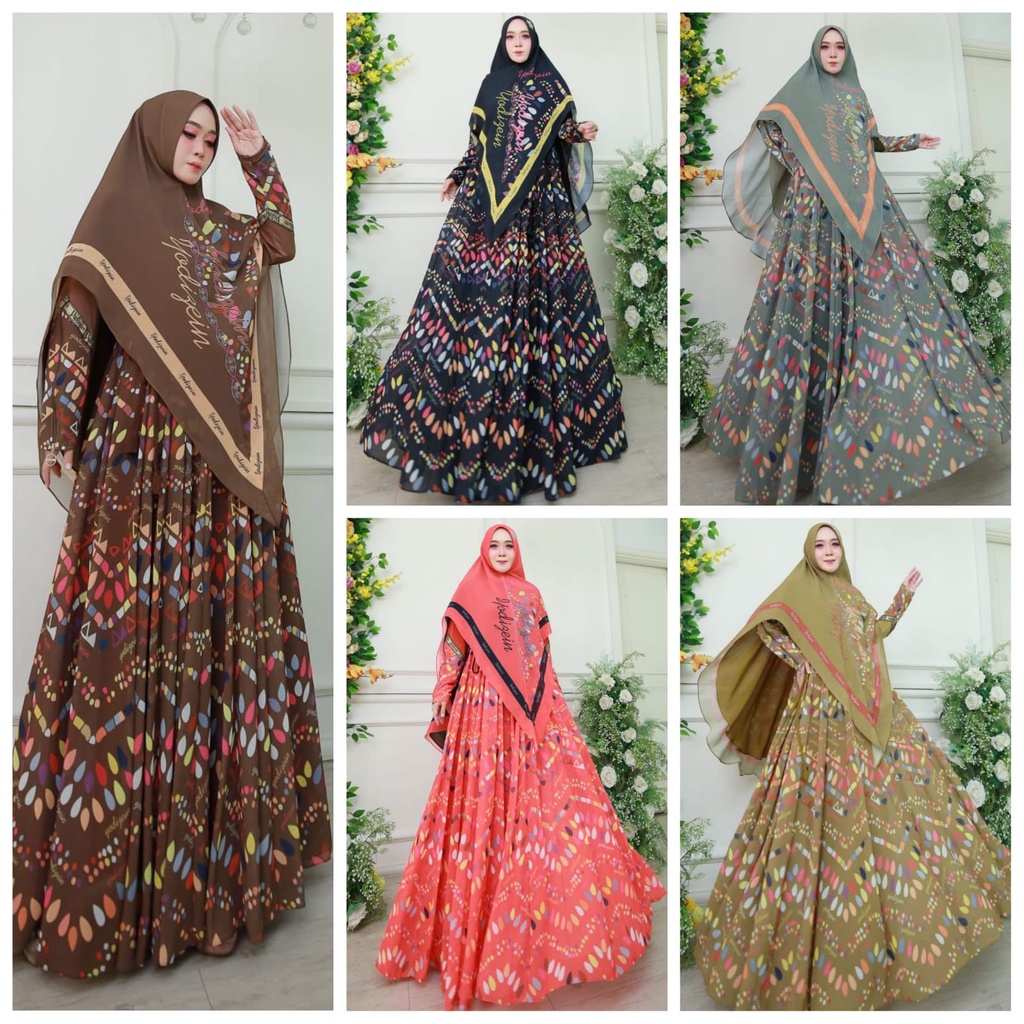 DRESS QAMARA BY Yodizein (tanyakan stok)