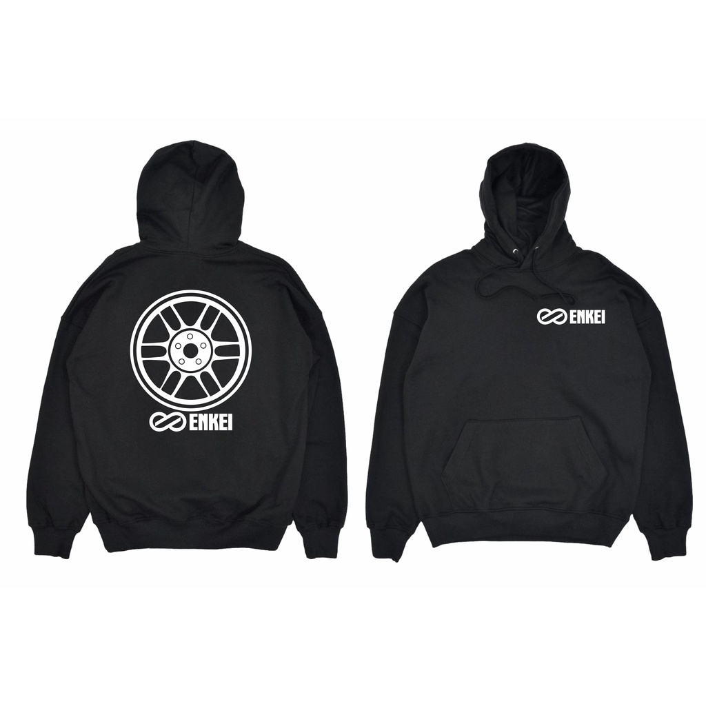 JAKET HOODIE VELG ENKEI RACING OTOMOTIF BIG SIZE JUMBO