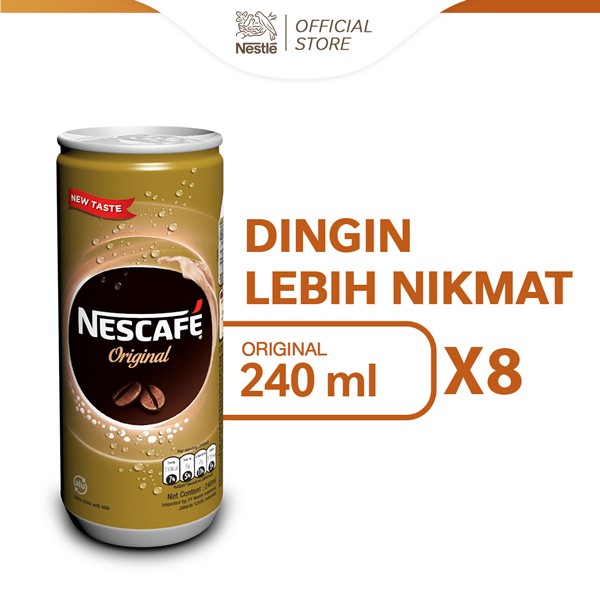 

NEW Nescafe Original Can 240ml [8 Pcs]