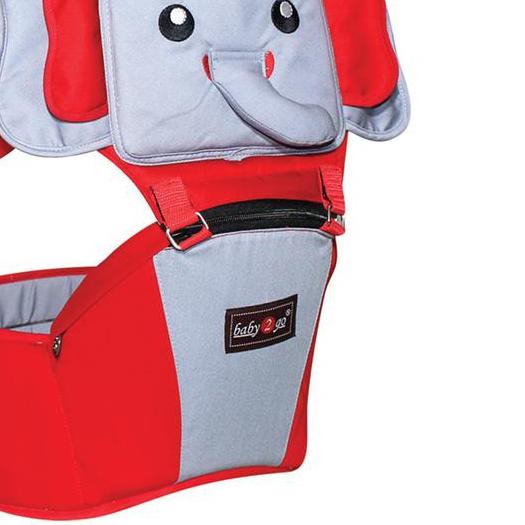 ❄ Hipseat Hip Seat Gendongan Bayi Depan Baby2Go / Baby 2 Go - Animal Series / Gajah ✪