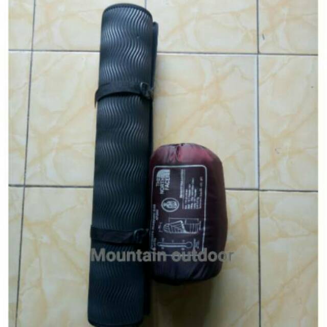 Promoo sleeping bag + bantal + matras camping