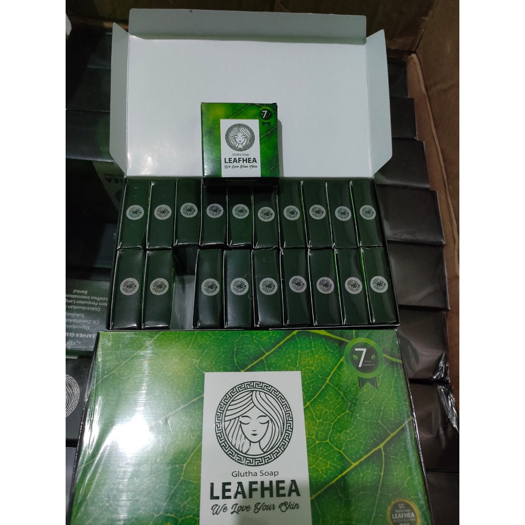 1 Box Sabun Leafhea Nourish Soap Original isi 22 pcs - Garansi Asli