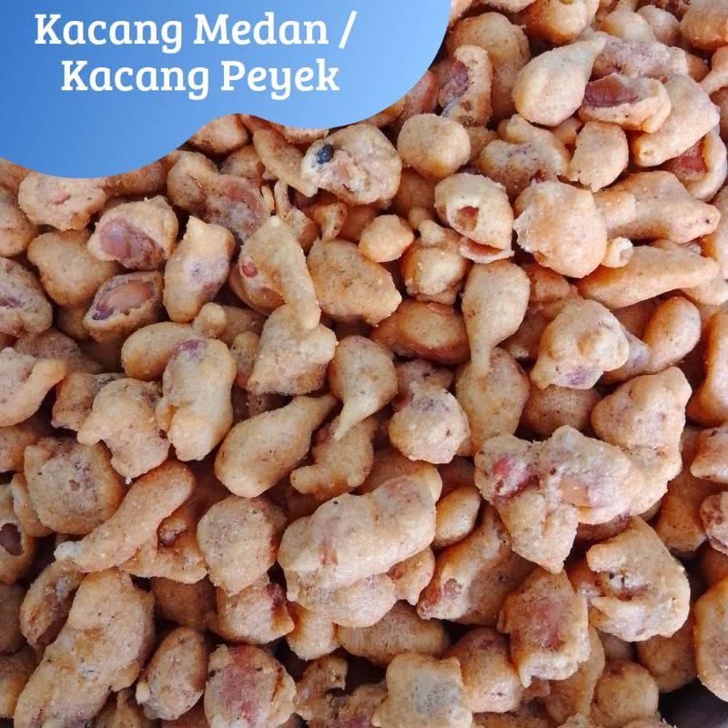 

Kacang Medan 500gr / kacang peyek / kacang disco / kacang telur