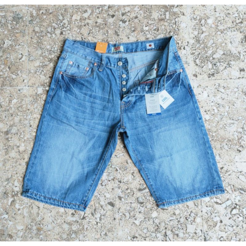 CELANA PENDEK LEVIS // Celana pendek pria //JEANS 501 MADE IN JAPAN // PRODUK TERBARU DAN TERLARIS
