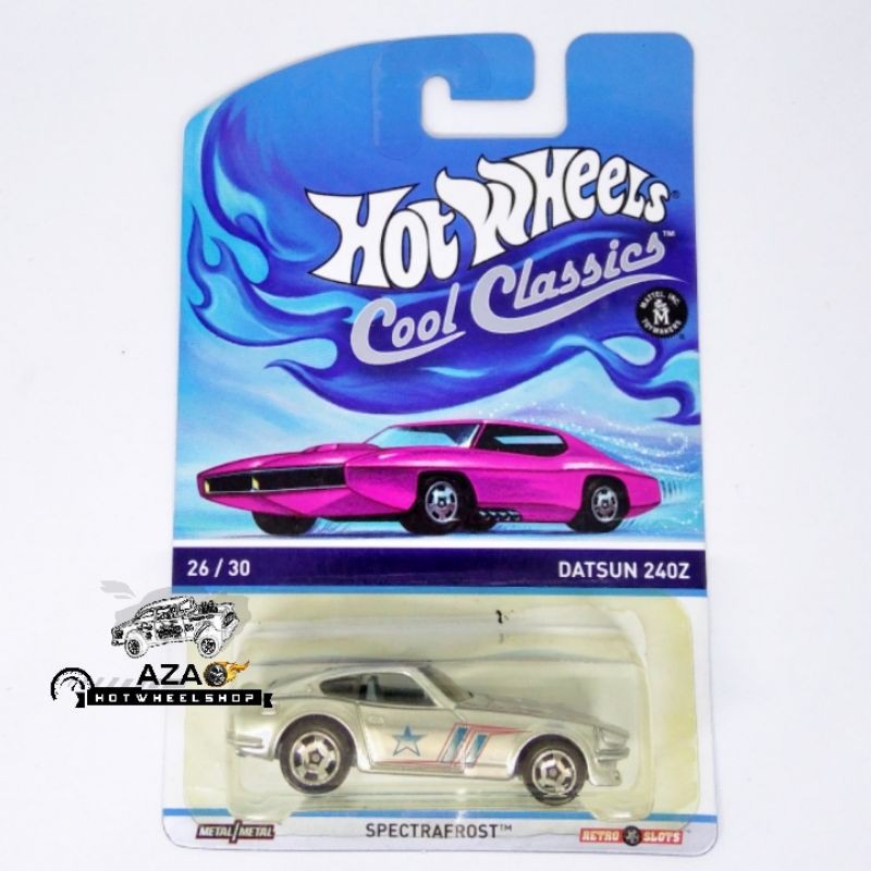 Hot Wheels Cool Classics DATSUN 240Z Spectrafrost HW Mobil mobilan Mainan anak 26/30