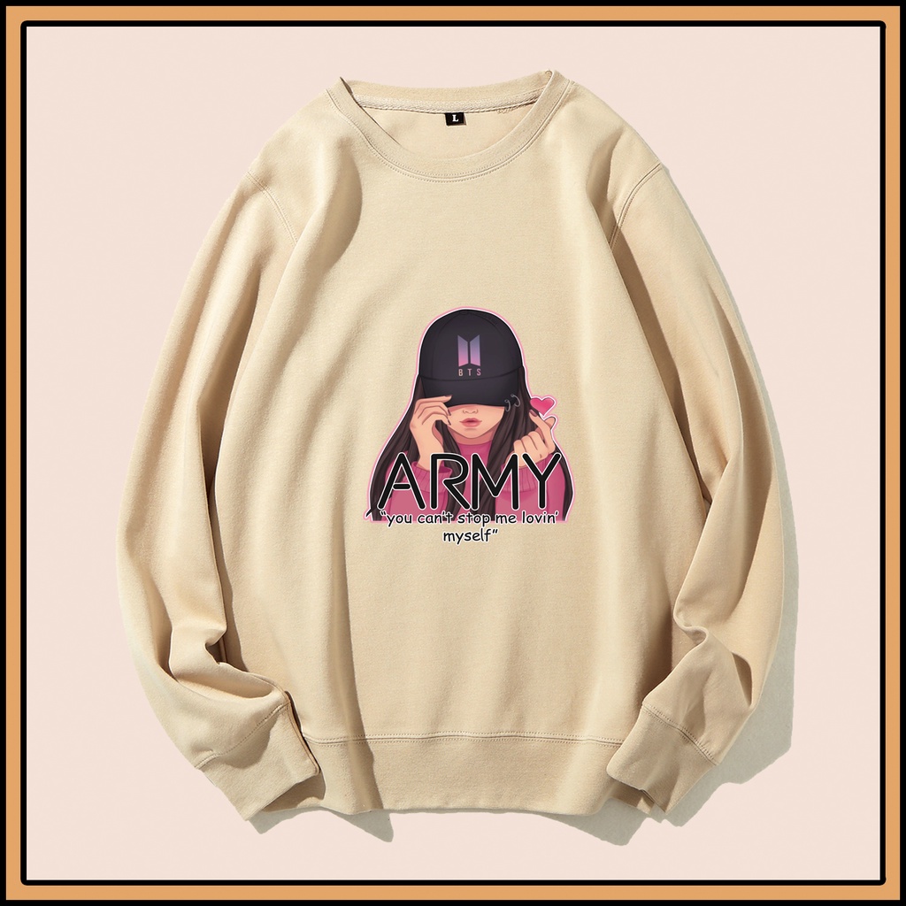 CALVIERO SHOP - BAJU SWEATER WANITA ATASAN BT SARMY  SWEATER DEWASA BRAND ANIME SWEATER HODDIE FASHION CITAYEM SCBD FASHION WEEK FASHION VIRAL TIKTOK