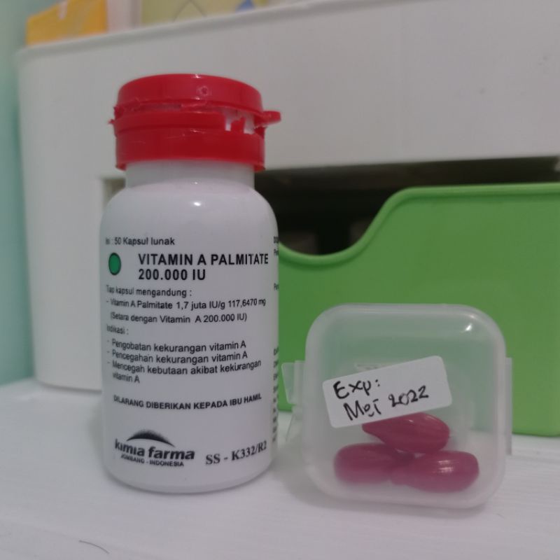 Vitamin A 200.000 UI - Vitamin A Merah Posyandu