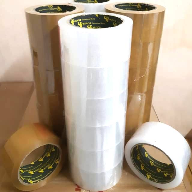 

LAKBAN BENING/COKLAT 2"(48MM×90Y) KUALITAS SETARA DAIMARU SUPER MURAH HARGA PABRIK