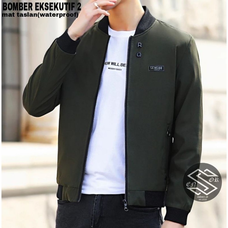Jaket bomber eksekutif 2 original sensor Premium Quality