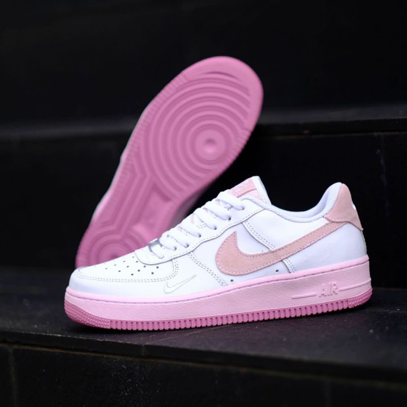 Nike air force 1 low white pink women